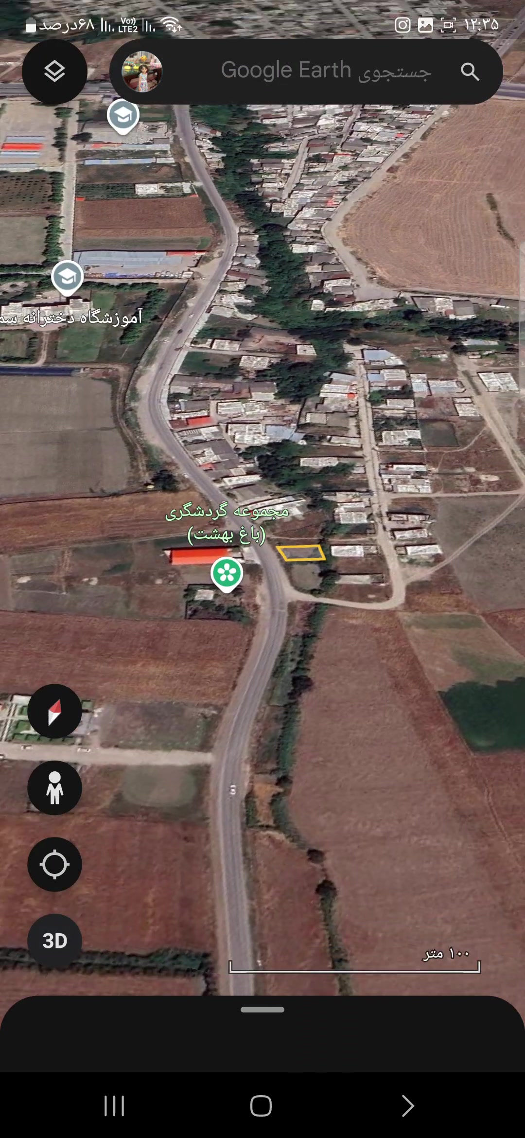 فروش زمین مسکونی 108 متر در آزادشهر در شیپور