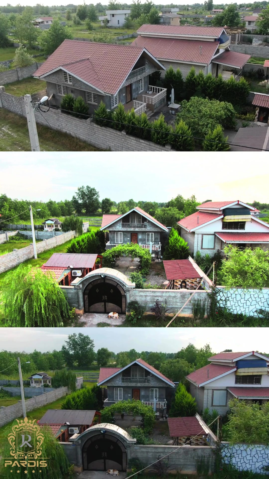 ویلا بر اول ساحل با بهار خواب روبه دریا در شیپور