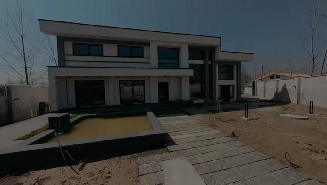 ویلا 827 متری تریبلکس استخر دار لوکس در جاده انزلی در شیپور